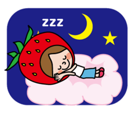 Little Red Riding Strawberry Hood sticker #7521528