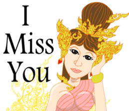 Lai Kanok Cartoon thai V.original sticker #7521554