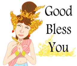 Lai Kanok Cartoon thai V.original sticker #7521556