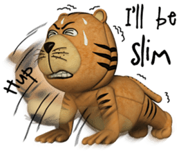 TigTig (Text version) sticker #7521820