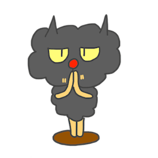 Of black cat Tango sticker #7522025