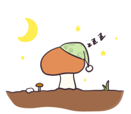 mushroom everyday(eng) sticker #7522269
