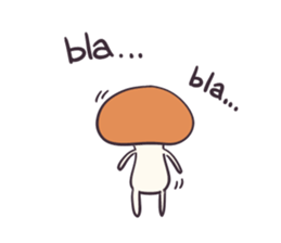 mushroom everyday(eng) sticker #7522274