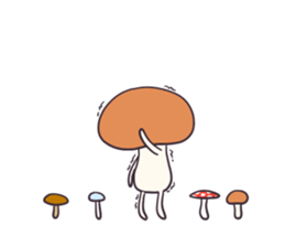 mushroom everyday(eng) sticker #7522284