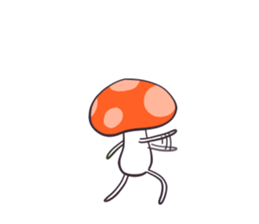 mushroom everyday(eng) sticker #7522289