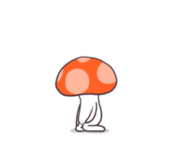 mushroom everyday(eng) sticker #7522293