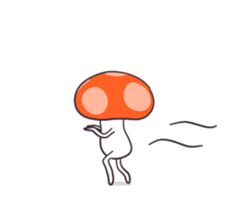 mushroom everyday(eng) sticker #7522295