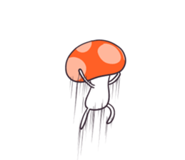 mushroom everyday(eng) sticker #7522301