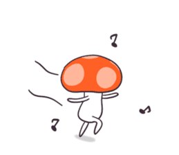 mushroom everyday(eng) sticker #7522302