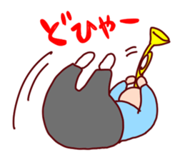 Everyone of brass band 2 sticker #7522722