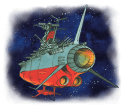 Space Battleship Yamato sticker #7522827