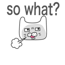 Lovers of white cat sticker #7522990