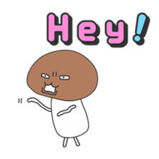 Parent-child mushroom sticker #7523028