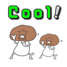 Parent-child mushroom sticker #7523032