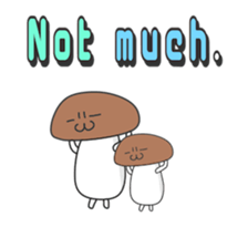 Parent-child mushroom sticker #7523033
