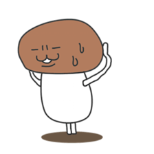 Parent-child mushroom sticker #7523037