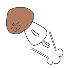 Parent-child mushroom sticker #7523043