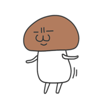 Parent-child mushroom sticker #7523046