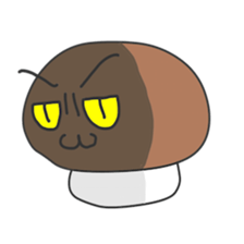 Parent-child mushroom sticker #7523061