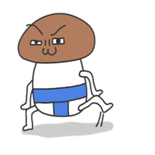 Parent-child mushroom sticker #7523062