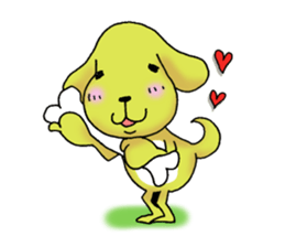 Daily life of Pchita sticker #7523242