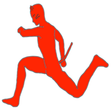 ROCK red cat sticker #7523438