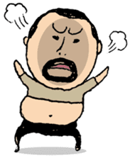 higepocha my father 4 sticker #7523956