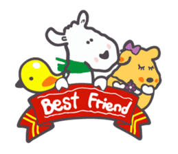 The Joy Sheep 2 (Best Friend) sticker #7524059