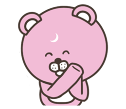 Pink bear stickers (No Text) sticker #7524279