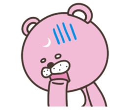 Pink bear stickers (No Text) sticker #7524282
