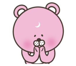 Pink bear stickers (No Text) sticker #7524286