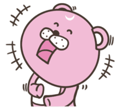 Pink bear stickers (No Text) sticker #7524293