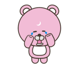 Pink bear stickers (No Text) sticker #7524294