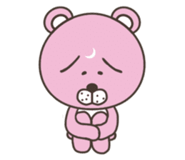 Pink bear stickers (No Text) sticker #7524295