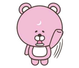 Pink bear stickers (No Text) sticker #7524298
