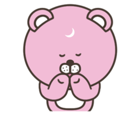 Pink bear stickers (No Text) sticker #7524299
