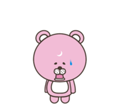 Pink bear stickers (No Text) sticker #7524301