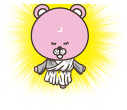 Pink bear stickers (No Text) sticker #7524302