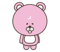 Pink bear stickers (No Text) sticker #7524303