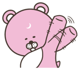 Pink bear stickers (No Text) sticker #7524305