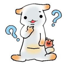 fluffy & tiny sticker #7524753