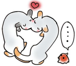 fluffy & tiny sticker #7524759