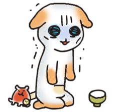 fluffy & tiny sticker #7524765