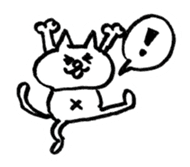 porimai's  funny cat stickers sticker #7524976