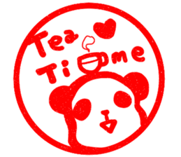 Syunipan! -Vermilion Sticker of panda- sticker #7525123