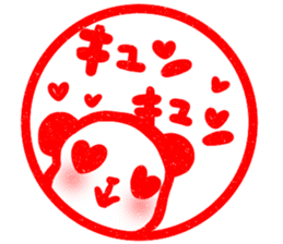 Syunipan! -Vermilion Sticker of panda- sticker #7525141