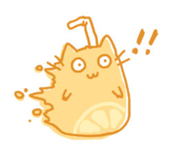 Drink Cat sticker #7525161