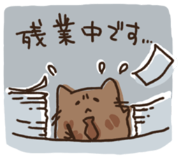 Drink Cat sticker #7525162