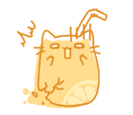 Drink Cat sticker #7525170
