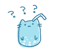 Drink Cat sticker #7525177